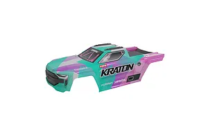 GORGON Painted Decaled Trimmed Body Set Pink/Black