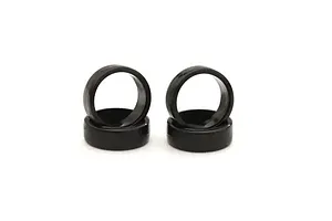 Traxxas 2.2/3.0" Off Road Tyres on Satin Chrome/Red Rims - Glued Wheels 2Pcs