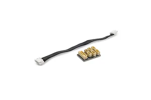 Camber links, front (TUBES charcoal gray-anodized, 7075-T6 aluminum, stronger than titanium) (2) (assembled with rod ends and hollow balls)/ aluminum wrench (1)