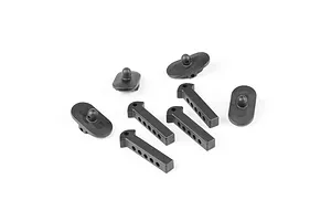 1/18 Menace F/R Street Tires MTD 12mm Black Raid (4): Granite GROM