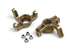 #150484 - Aluminum Steering Spindle Set (Gold/Left/Right)