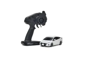 MINI-Z FWD Toyota PRIUS PHV White Pearl Crystal Shine Readyset RTR 32423PW