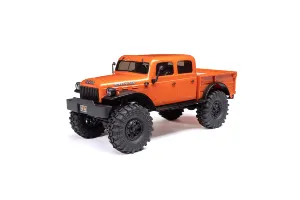 Axial SCX24 40's 4 Door Dodge Power Wagon Rock Crawler RTR, Orange