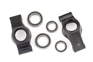 Carriers, stub axle (rear) (left &amp; right)/ 20x32x7mm bearings (2)/ 15x24x5mm bearings (2)