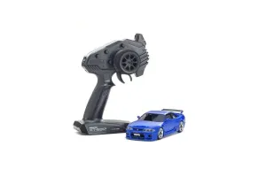 MINI-Z AWD NISSAN SKYLINE GT-R NISMO(R33) Blue Readyset 32616BL
