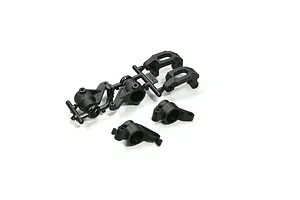 Axial 1.9 Black Rhino Primm Wheels, 12mm Hex, Black, 2pcs