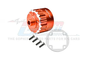 Traxxas 2.2/3.0" Off Road Tyres on Satin Chrome/Red Rims - Glued Wheels 2Pcs