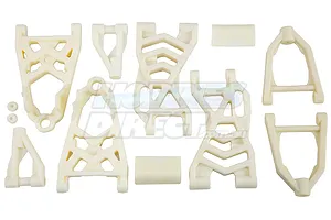 Rovan White Nylon Complete Suspension Arm Set