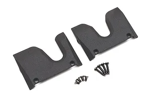 Traxxas 2.2/3.0" Off Road Tyres on Satin Chrome/Red Rims - Glued Wheels 2Pcs