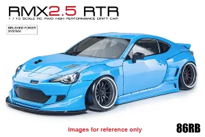 RMX 2.5 RTR 86RB (Light blue) (brushed)