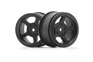 Axial 1.9 Black Rhino Primm Wheels, 12mm Hex, Black, 2pcs