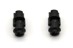 Camber links, front (TUBES charcoal gray-anodized, 7075-T6 aluminum, stronger than titanium) (2) (assembled with rod ends and hollow balls)/ aluminum wrench (1)