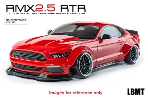 RMX 2.5 RTR LBMT (red) (brushed)
