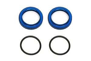 Traxxas 2.2/3.0" Off Road Tyres on Satin Chrome/Red Rims - Glued Wheels 2Pcs