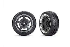 Axial 1.9 Black Rhino Primm Wheels, 12mm Hex, Black, 2pcs