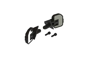 Axial 1.9 Black Rhino Primm Wheels, 12mm Hex, Black, 2pcs