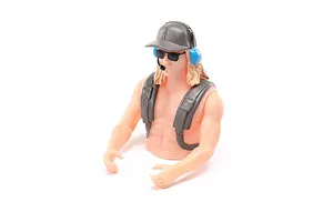GORGON Painted Decaled Trimmed Body Set Pink/Black