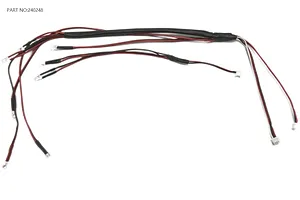 Traxxas 2.2/3.0" Off Road Tyres on Satin Chrome/Red Rims - Glued Wheels 2Pcs