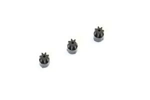 Traxxas 2.2/3.0" Off Road Tyres on Satin Chrome/Red Rims - Glued Wheels 2Pcs