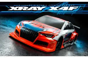 XRAY 1/10 X4F Graphite Edition Front Wheel Drive Electric RC Touring Car Kit