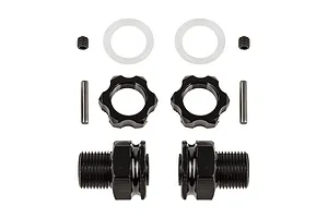 Axial 1.9 Black Rhino Primm Wheels, 12mm Hex, Black, 2pcs