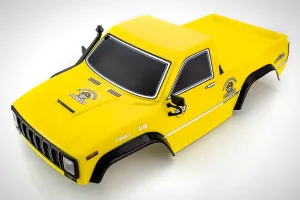 HSP 1/10 Pioneer Yellow Painted Body Shell w/ Accessories