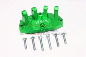 ALUMINUM MOUNT FOR UPPER GEARBOX REAR UPPER SUSPENSION LINKS  -7PC SET SB013B - GREEN