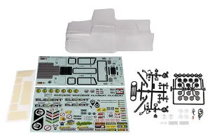 Enduro Zuul Body Set, clear