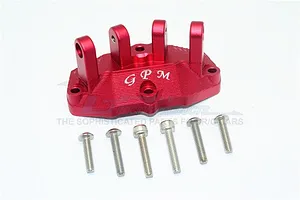 ALUMINUM MOUNT FOR UPPER GEARBOX REAR UPPER SUSPENSION LINKS  -7PC SET SB013B - RED