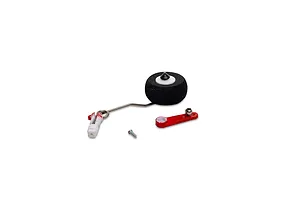Camber links, front (TUBES charcoal gray-anodized, 7075-T6 aluminum, stronger than titanium) (2) (assembled with rod ends and hollow balls)/ aluminum wrench (1)