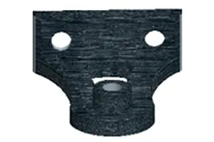 Axial 1.9 Black Rhino Primm Wheels, 12mm Hex, Black, 2pcs