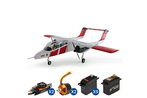 OV-10 Bronco 20cc ARF w/ Landing Gear Set, Spektrum Avian Motors, ESCs &amp; Servos