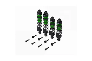 Springs, shock, medium (natural finish) (GTX) (2.355 rate) (2)