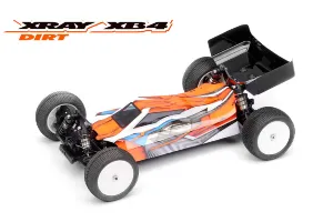 XRAY 1/10 XB4 Electric Off-Road Car - 2022 Spec Dirt Edition