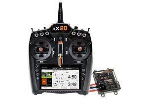 iX20 20-Channel DSMX Transmitter Combo with AR20400T PowerSafe Receiver