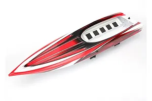 Traxxas 2.2/3.0" Off Road Tyres on Satin Chrome/Red Rims - Glued Wheels 2Pcs