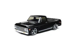 1/10 1972 Chevy C10 V100 AWD Pickup Truck Brushed RTR, Black