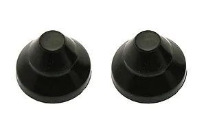 Axial 1.9 Black Rhino Primm Wheels, 12mm Hex, Black, 2pcs