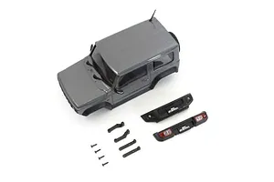 Camber links, front (TUBES charcoal gray-anodized, 7075-T6 aluminum, stronger than titanium) (2) (assembled with rod ends and hollow balls)/ aluminum wrench (1)