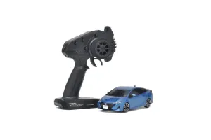 MINI-Z FWD Toyota PRIUS PHV Spirited Aqua Metallic Readyset RTR 32423BL