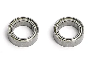 Traxxas 2.2/3.0" Off Road Tyres on Satin Chrome/Red Rims - Glued Wheels 2Pcs