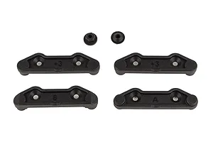 Axial 1.9 Black Rhino Primm Wheels, 12mm Hex, Black, 2pcs