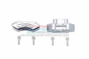 Traxxas 2.2/3.0" Off Road Tyres on Satin Chrome/Red Rims - Glued Wheels 2Pcs