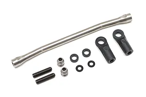 Traxxas 2.2/3.0" Off Road Tyres on Satin Chrome/Red Rims - Glued Wheels 2Pcs