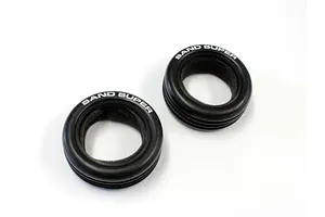 Axial 1.9 Black Rhino Primm Wheels, 12mm Hex, Black, 2pcs