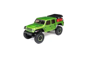 1/24 SCX24 Jeep JT Gladiator 4WD Rock Crawler Brushed RTR, Green