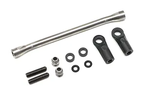 Traxxas 2.2/3.0" Off Road Tyres on Satin Chrome/Red Rims - Glued Wheels 2Pcs