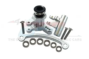 Traxxas 2.2/3.0" Off Road Tyres on Satin Chrome/Red Rims - Glued Wheels 2Pcs