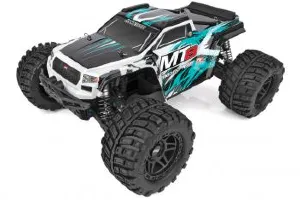 RIVAL MT8 RTR, Teal LiPo Combo