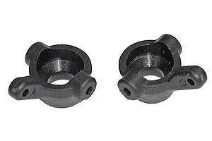 Traxxas 2.2/3.0" Off Road Tyres on Satin Chrome/Red Rims - Glued Wheels 2Pcs